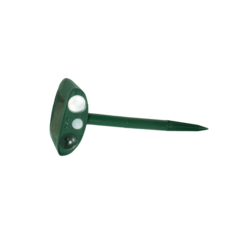 Espantapájaros ultrasónico con energía Solar, repelente de conducción de animales pequeños, disuasorio, jardín, uso al aire libre, suministros de jardín: Default Title