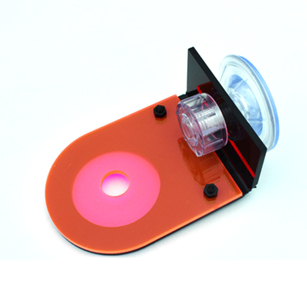 Fish Tank Fluorescence Coral Frag Rack Bracket Acrylic Aquarium Reef with Plugs Holder Suction Cup Mount Tool Water Plant Stand: Red