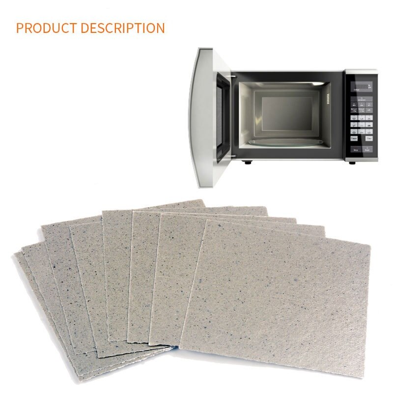 50 Pack placas de Mica láminas tablero de aislamiento térmico para horno microondas Universal pieza de reparación-cortado a tamaño, 5.9X 5,9 pulgadas