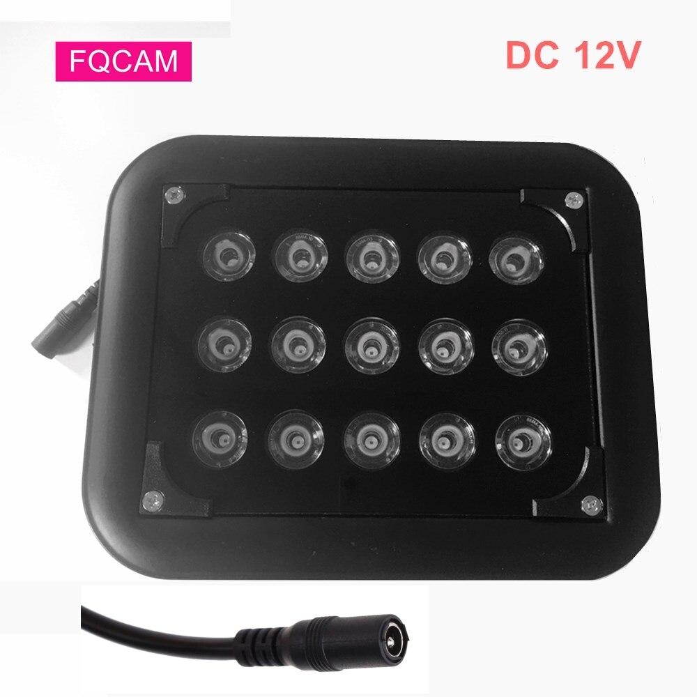 DC 12V Infrarot Füllung Lampe CCTV Kamera Nachtsicht hoch Energie 30/45/90120 Grad Illuminatoring LED-leuchten Wasserdicht