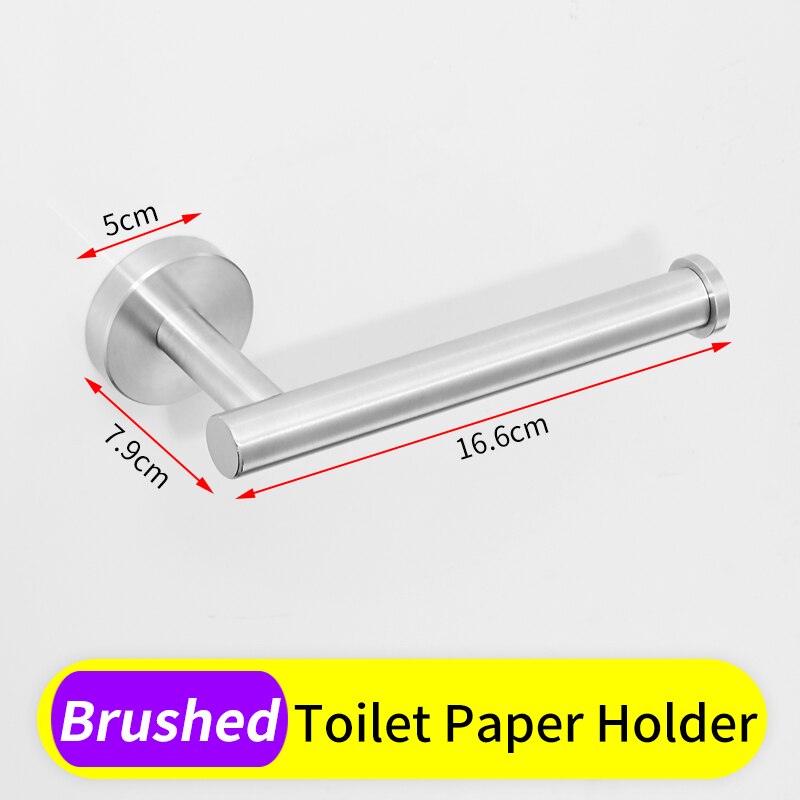 Ensemble porte serviette porte serviette inox support suspendu support mural porte-papier hygiénique noir salle de bain crochet pour serviettes porte manteau: 1110B-LS-ZJJ