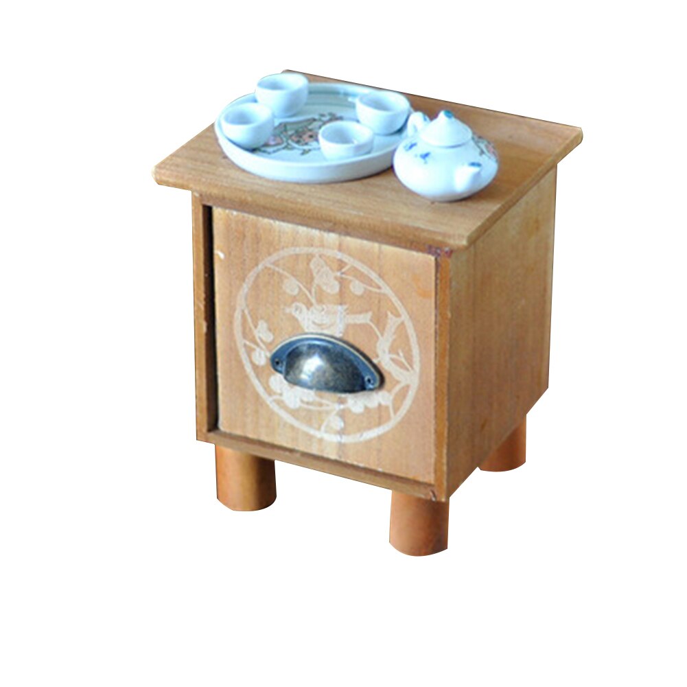 Fotografía Silla de atrezzo Decoración Accesorios fácil de instalar herramienta para estudio tomar fotos recién nacido bebé postura conjunto de té para mesa madera: Caqui oscuro