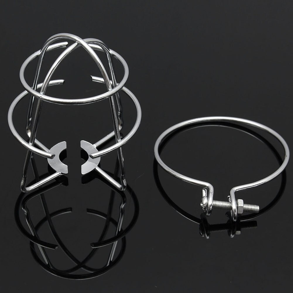 Fire Sprinkler Head Protection Frame Recessed Fire Sprinkler Headguard Heavy Duty Chrome Plated Sprinkler Headcage