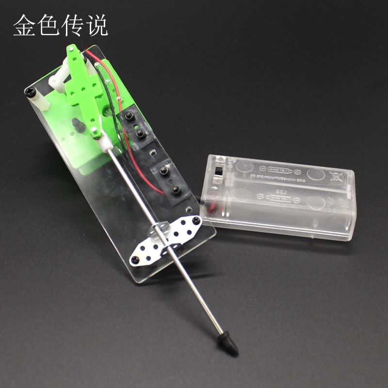 Reciprocating model Maker DIY electric motor drive toy crank curved wheel linear motion model