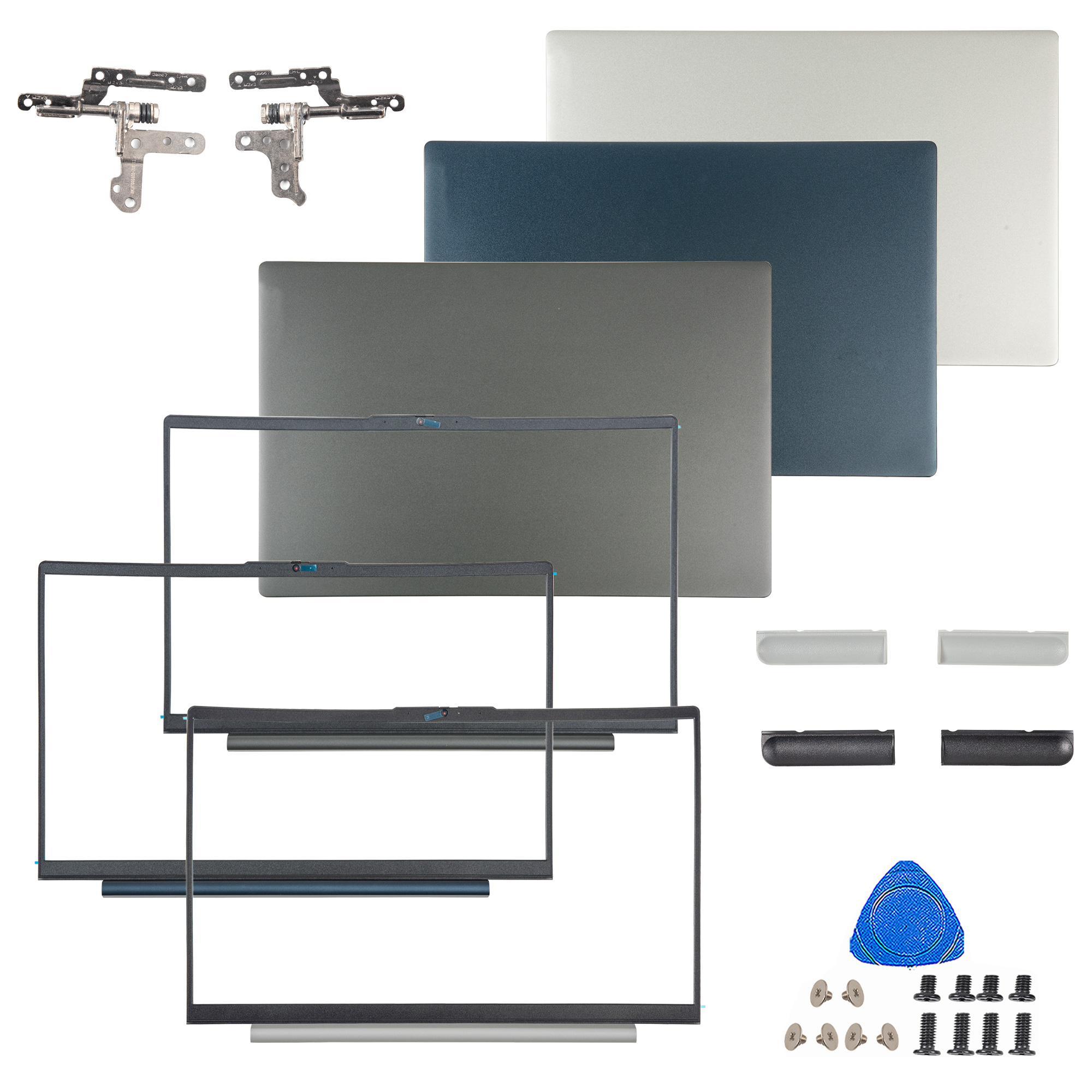 Top Case For Ideapad 5 15IIL05 15ARE05 15ITL05 15ALC05 LCD Back Cover Front Bezel Hinges Rear Lid AMK7000110 GS557