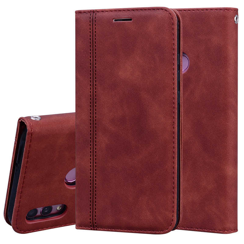 Huawei P Smart Case Magnetische Leather Wallet Flip Card Hold Phone Case Voor Huawei P Smart POT-LX1 POT-LX3 cover Coque