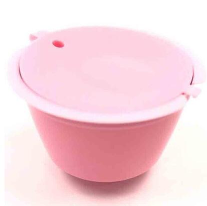3 Stks/pak Gebruik 150 Keer Dolce Gusto Koffie Capsule Plastic Capsule Hervulbare Herbruikbare Compatibel Met Nescafe Dolce Gusto Refill: 1 pc Pink