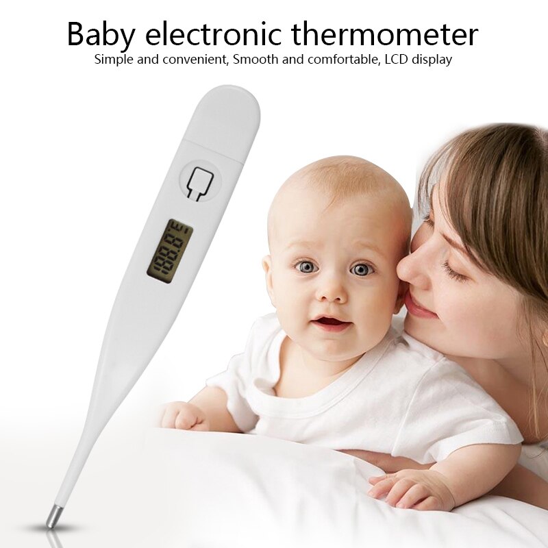 1/3Pcs Digitale Lcd Thermometer Baby Volwassen Body Kinderen Veilig Oor Mond Temperatuur ~