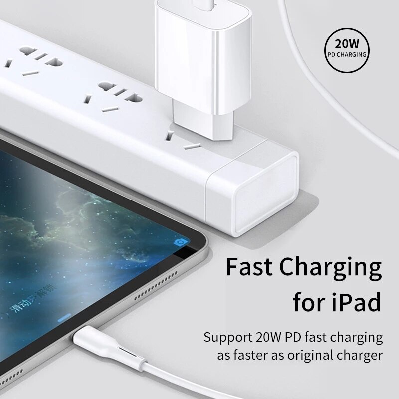 20W Fast Charger for iPhone 12 Pro Max 11 12 Mini XR XS X 8 Plus PD Charging USB C Charger Adapter for iPad Pro Air 4 20 W