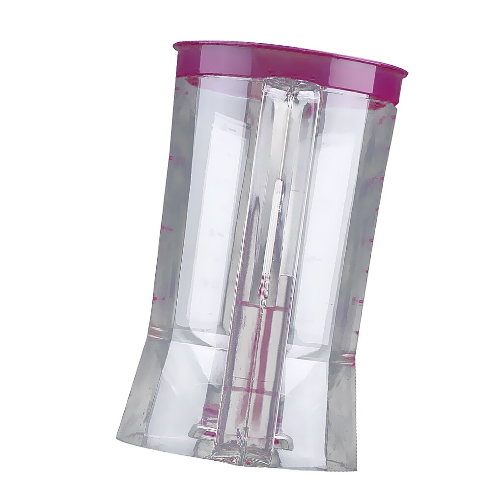 Pandekage cupcake dej dispenser værktøj fantastisk til cupcakes muffins creeps kager & vafler med måleetiket