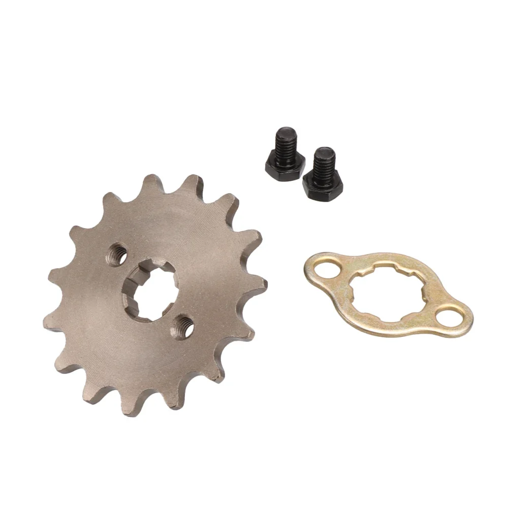 415 14T15T16T17T 17 mm Motorrad-Frontmotor-Kettenrad, geeignet für 50 cc, 70 cc, 110 cc, 125 cc, 140 cc, 160 cc Grube Fahrrad Mini Fahrrad Moped