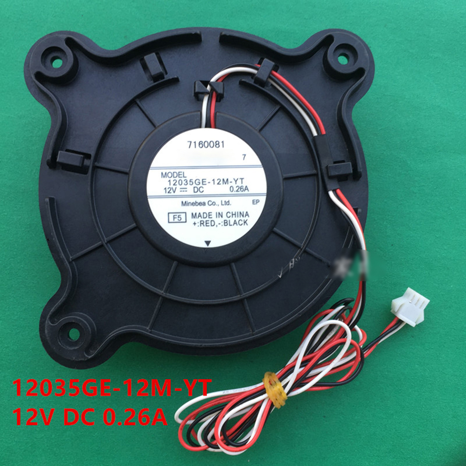 Cooling Fan for Haier Refrigerator Cooling Fan NMB12035GE-12M-YT 12V DC 0.26A