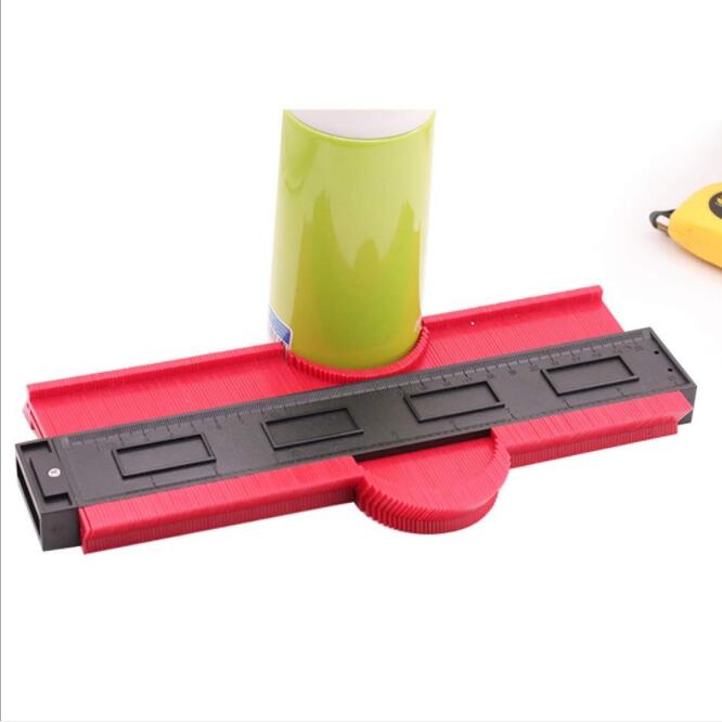 GOXAWEE 5/10/15/20 Inch Plastic Contour Gauge Profile Copy Gauge Contour Duplicator Template Tiling Laminate Tiles Marking Tool
