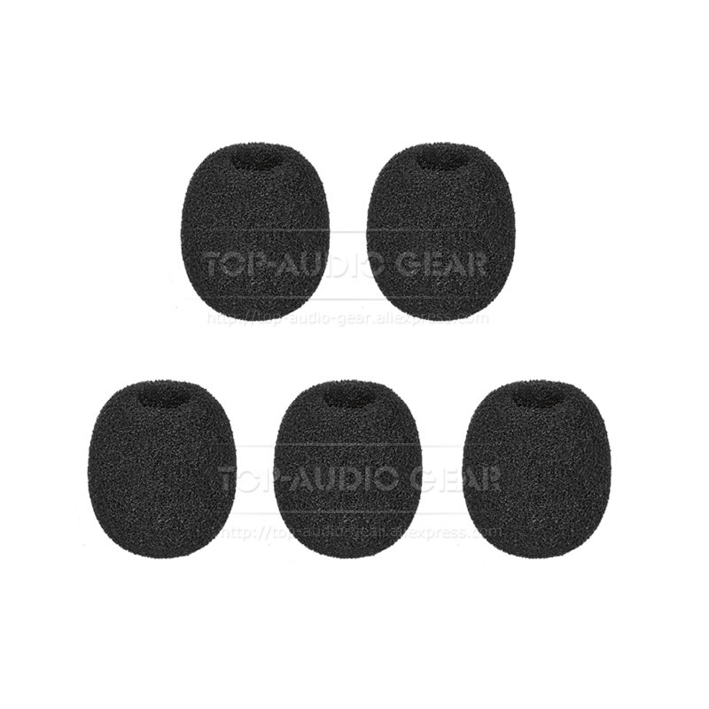 Voorruit Lavalier Dasspeld Op Microfoon Pop Filter Spons Voor Boya BY-WM6 Door WM6 WFM12 Wm 6 Wfm 12 BY-WFM12 revers Mic Cover