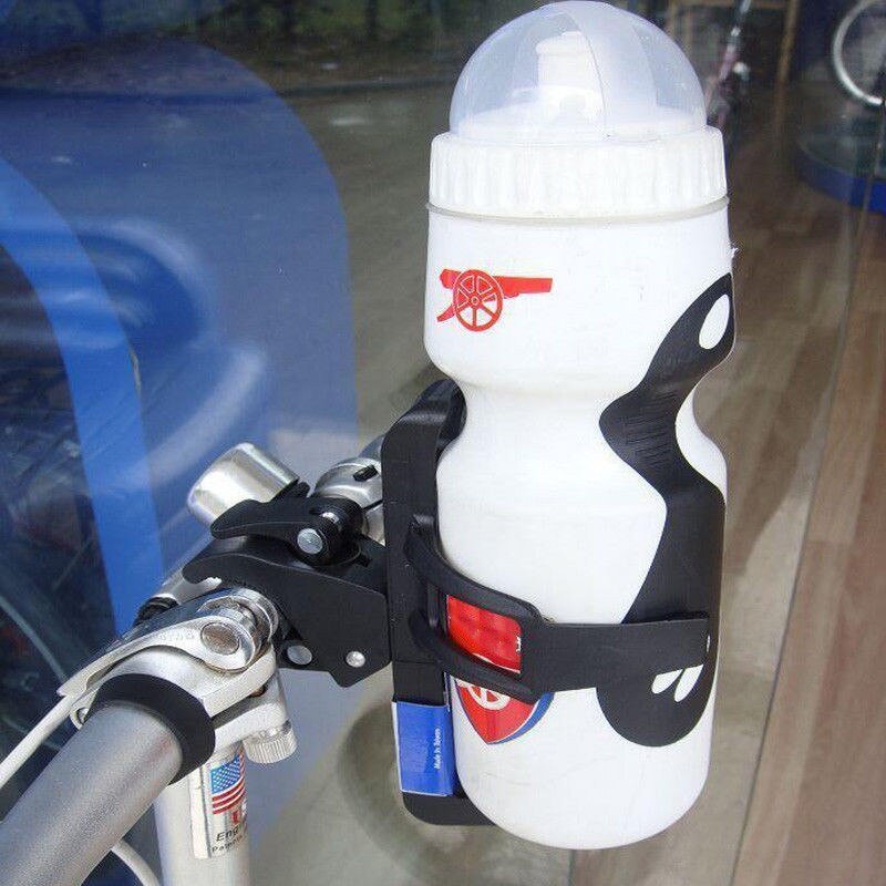 Soporte de botella de agua de bicicleta soporte para botella de agua de bicicleta de 360 grados accesorios de soporte para bicicleta
