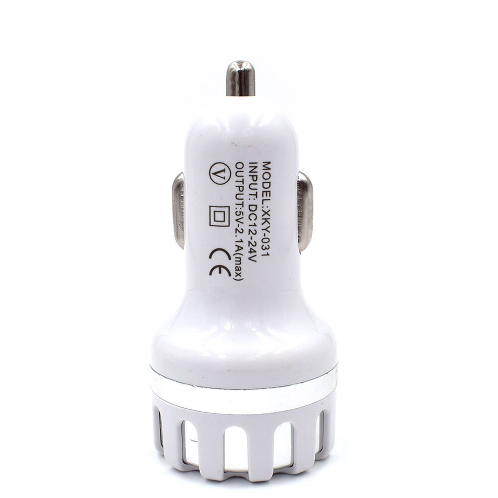 Multi-funktionale LED Dual USB Port 5V 2,1 EINE Schnelle Auto Ladegerät Adapter für iPhone Samsung Huawei Xiaomi auto Telefon Ladegerät