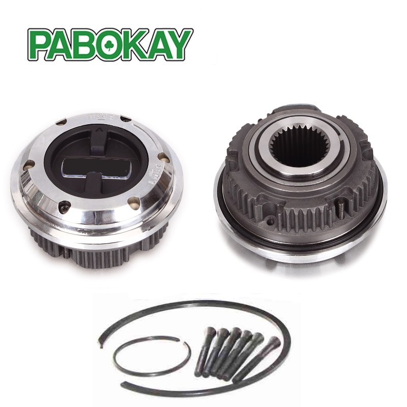 2 Pieces x Manual Locking Hub (30 Tooth) for Ford Chevy Dodge Dana 50 - 60 F-250 F-350 AVM439 WARN 38826