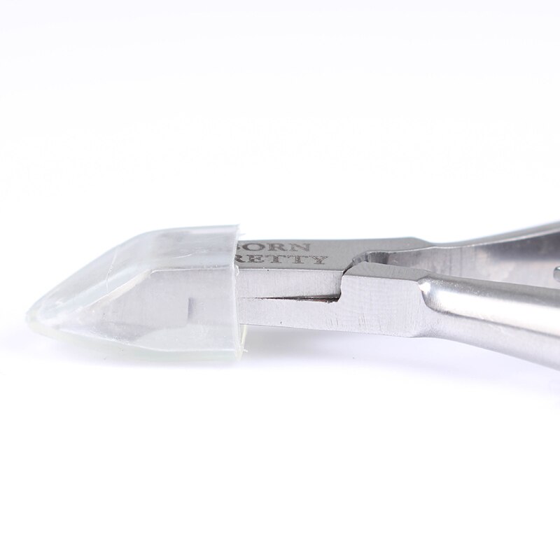 BORN PRETTY 3Pcs Stainless Steel Nail Cuticle Pusher Spoon Remover Cutter Nipper Clipper Nail Scissors Nail Art Tools