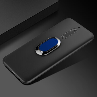 Coque pour Nokia 5 housse Nokia5 TA-1024 TA-1053 TA-1044 5.2 pouces souple noir Silicone housse de téléphone pour Nokia 5 double SIM étuis: Bleu