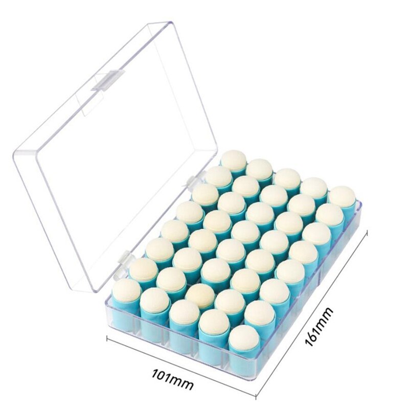 Finger Sponge Daubers,40 Pack Craft Sponge Daubers for Drawing Painting Ink Craft Stamping Card Making