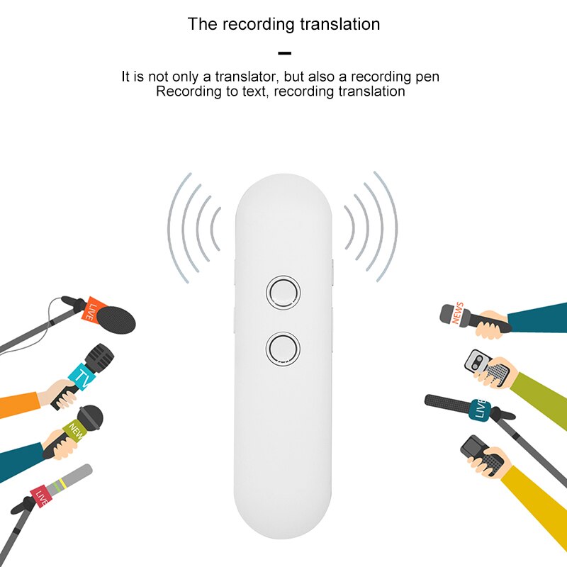 Interactive Voice Language Translator 42 Languages Bluetooth Translator Translator Smart Voice Translators For