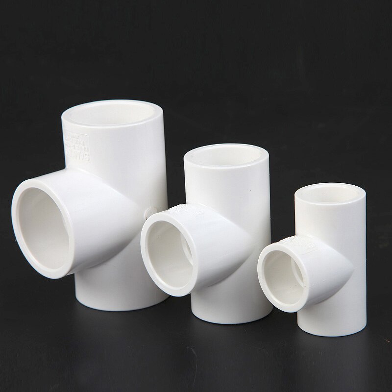 SANKING UPVC 63mm Three way Tee Aquarium Pipe Joint Fitting PVC Water Tank connector