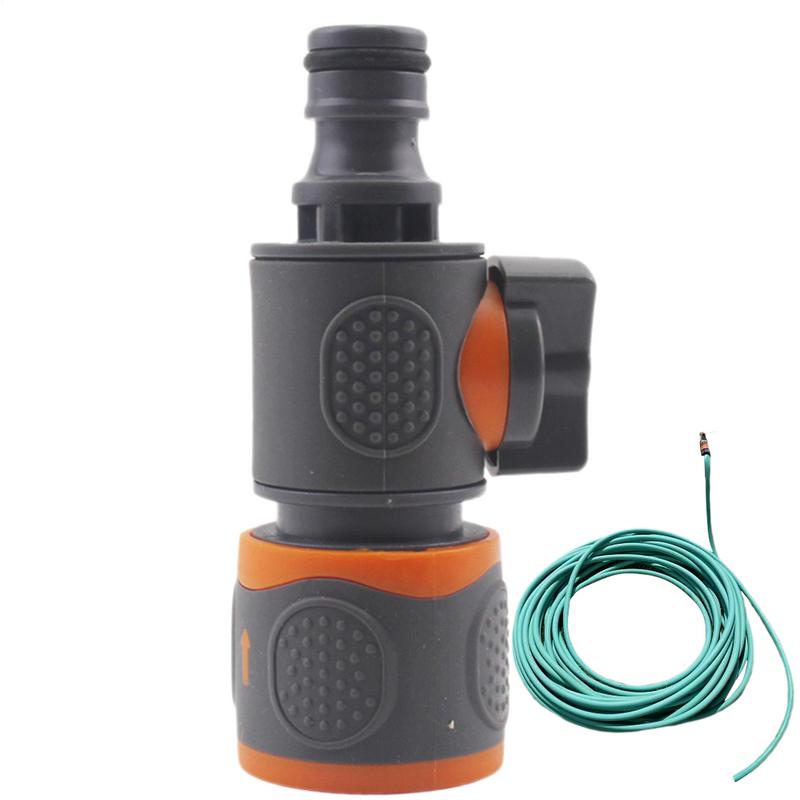 Quick Connect Hose Fittings in-Lines Water Hose Fittings Quick Release Water Hose Adapter Connector with Control Valve for Join
