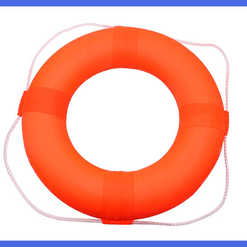 Life Buoy Adult Water Rescue Marine Solid Foam Life Buoy Ring Anti Drowning Boya Salvavidas Boat Accessories DK50LB