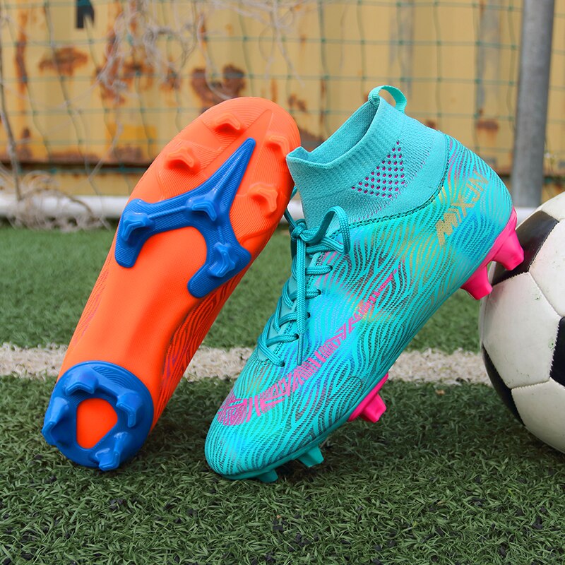 Futsal Soccer Shoes Chuteira Futebol Soccer Shoes Competition Training Men Football Boots Soccer Cleats Sneakers