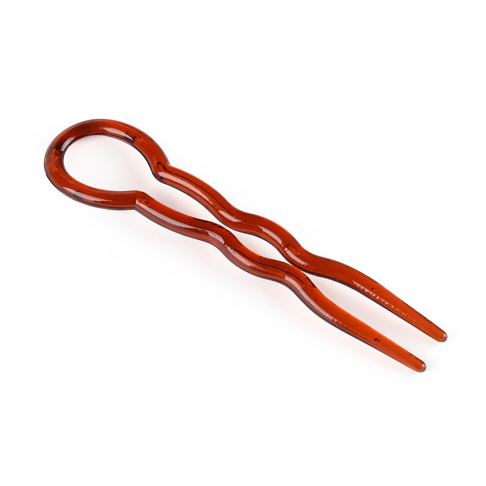 1/3 stk u-form hårspenner stylingverktøy magisk bøye hårklær praktisk enkel hårpinne kvinner hårnål hårtilbehør