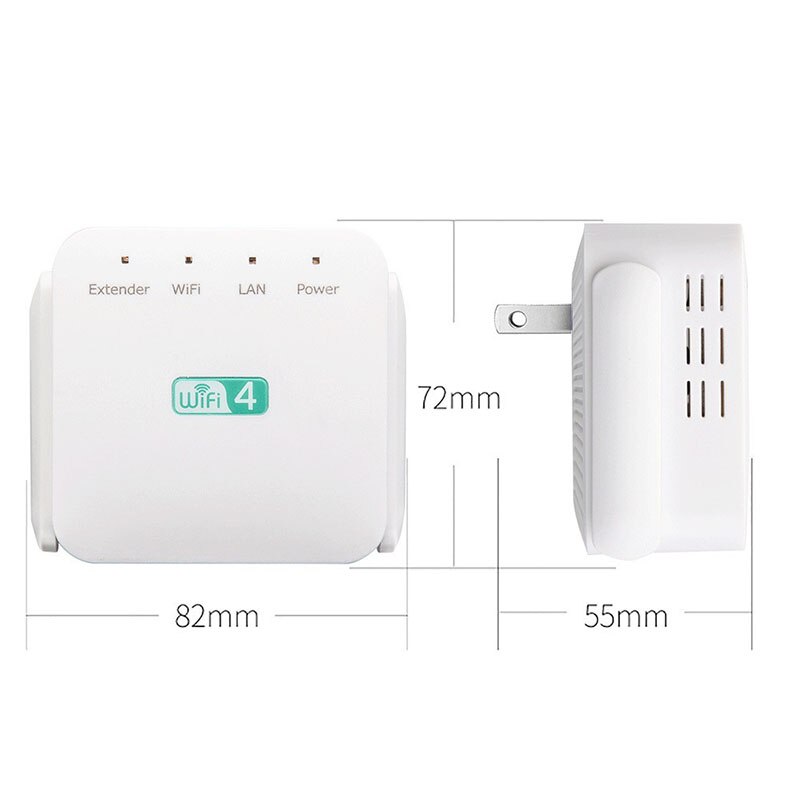 2.4G Wireless Wifi Repeater 300Mbps Wi-Fi Long Signal Range Extender Wi Fi Booster 802.11n/b/g Repeater Access Point