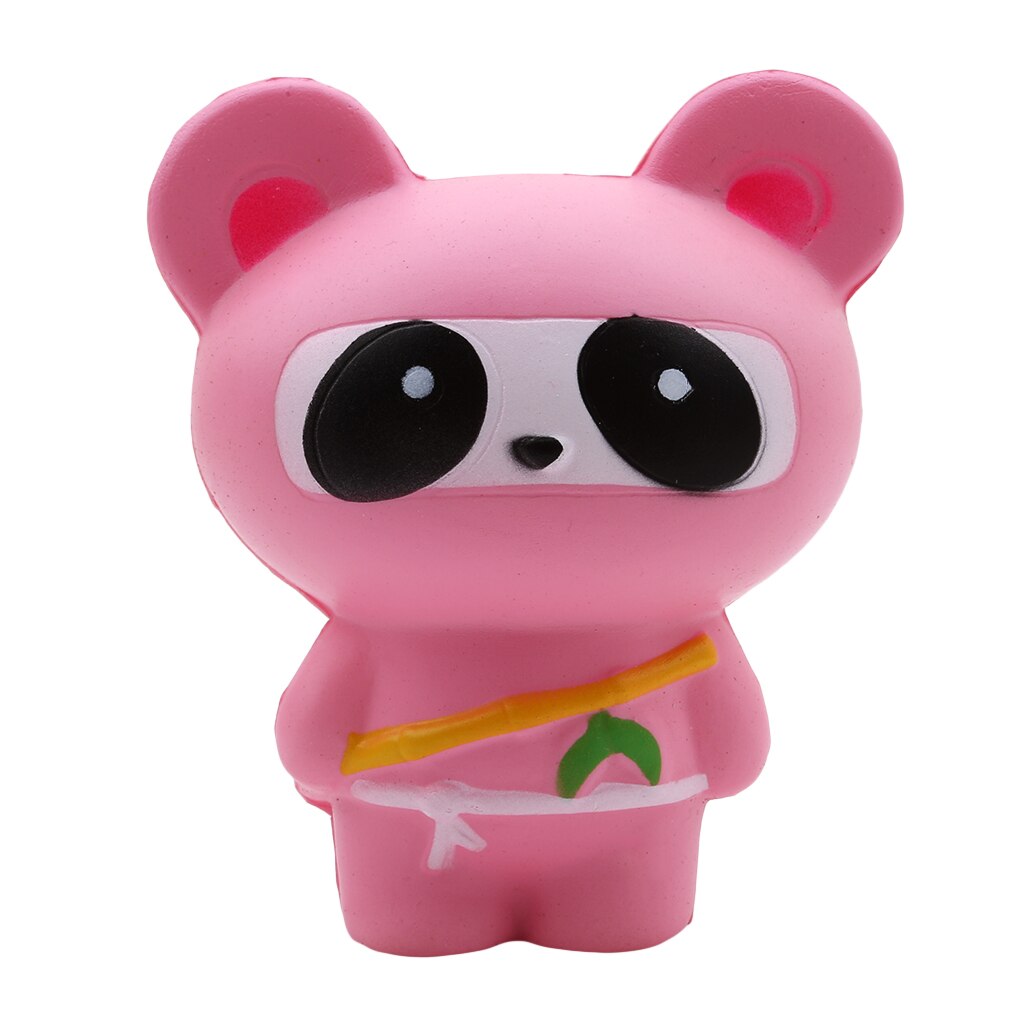 Squishi Jumbo Squishy Toys Children Slow Rising Antistrss Toy Cat Simulation Food Bread Squishies Stress Relief: pink panda