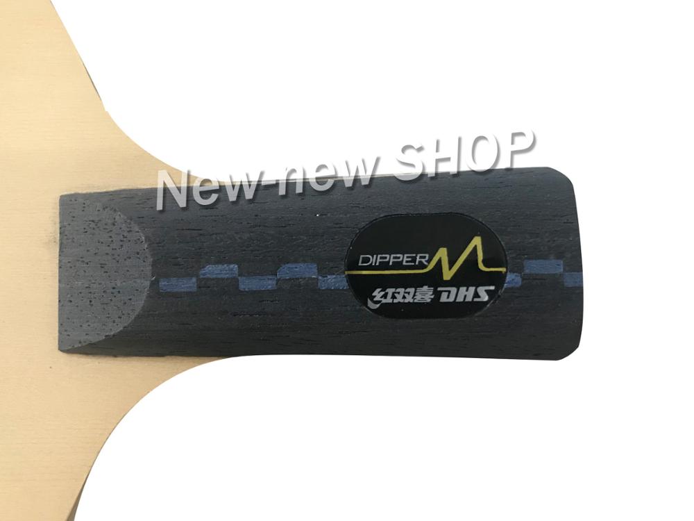 Dhs dipper dm. s80 fora + + + 3 + 2c ténis de mesa ping pong lâmina novo
