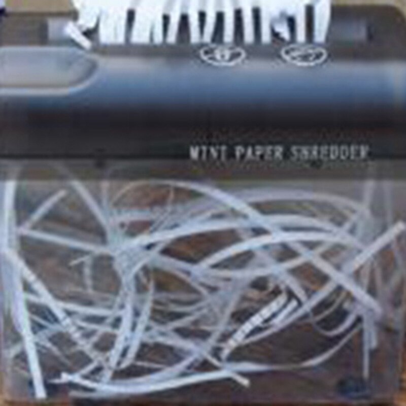 Mini Desktop Paper Shredder Manual Paper Cutting Machine