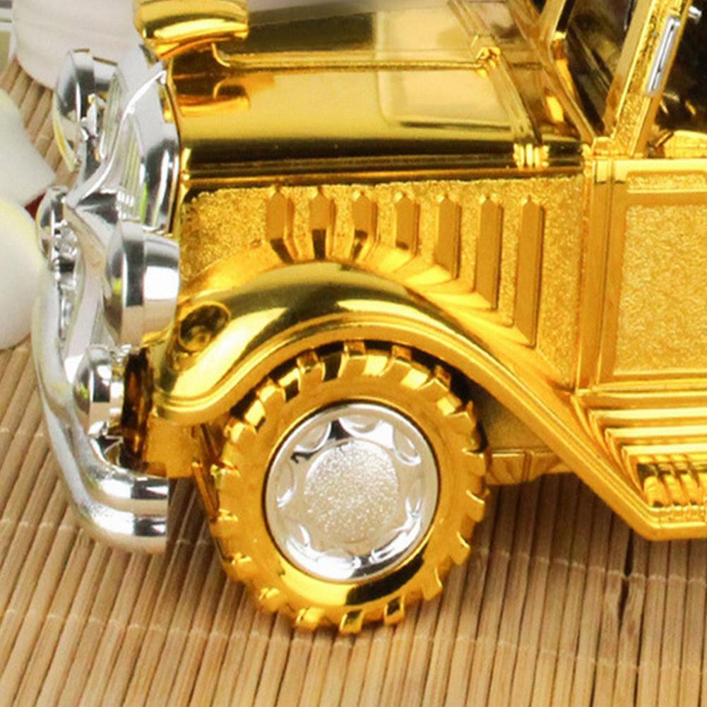 Reloj despertador Retro nostálgico para coche, antiguo de motor, decoración de mesa de escritorio, decoración de mesa de oficina, modelo despertador