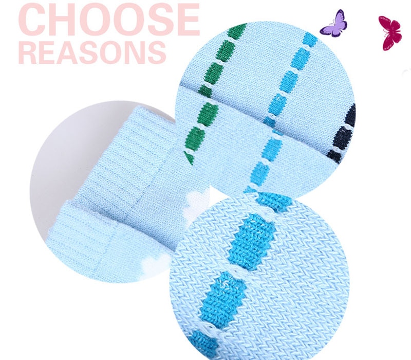 Baby Legs Warmers Cotton Cartoon Knee Childern Girls Baby Knee Pads Soft Blue Socks Legging Infant Children Accessories