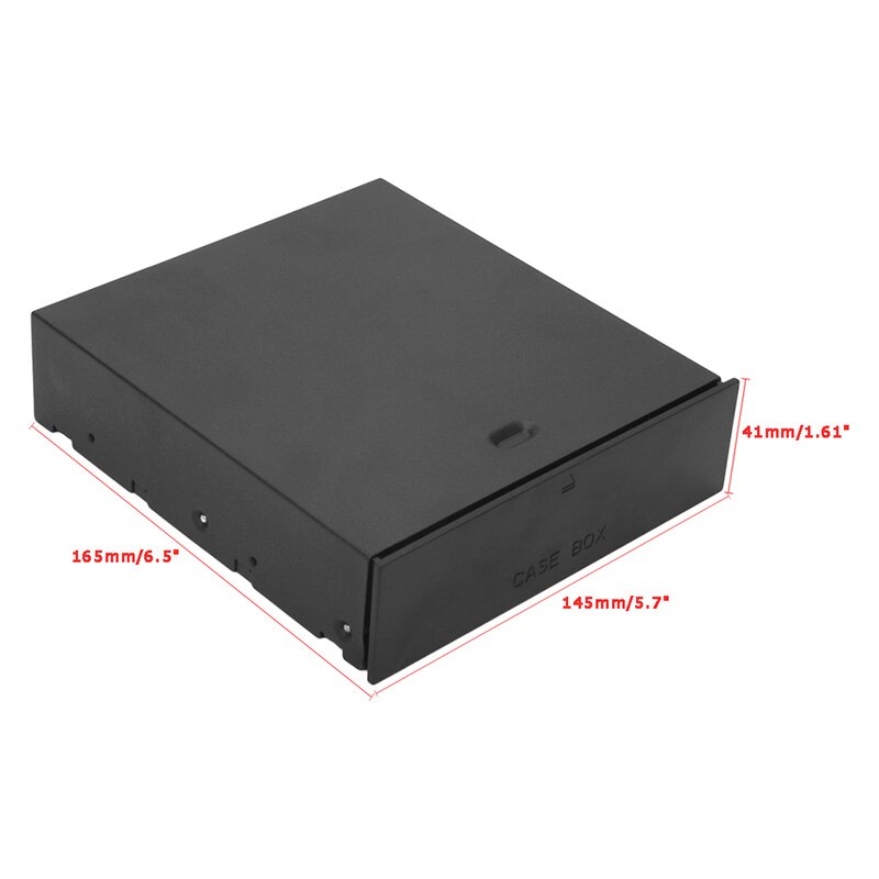 External Enclosure 5.25" HDD Hard Drive Mobile Blank Drawer Rack for Desktop PC