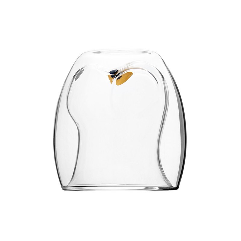 Cat Claw/Paw Cup Double Glass Coffee Mug Cartoon Cute Cat Milk Juice Cup Home Office Cafe Tazas Best for Festival: Puppy