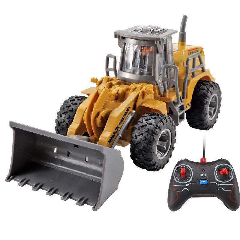 2.4G RC Engineering Vehicle with Cool Light Arm Swing Up Down Toy Kid: style A