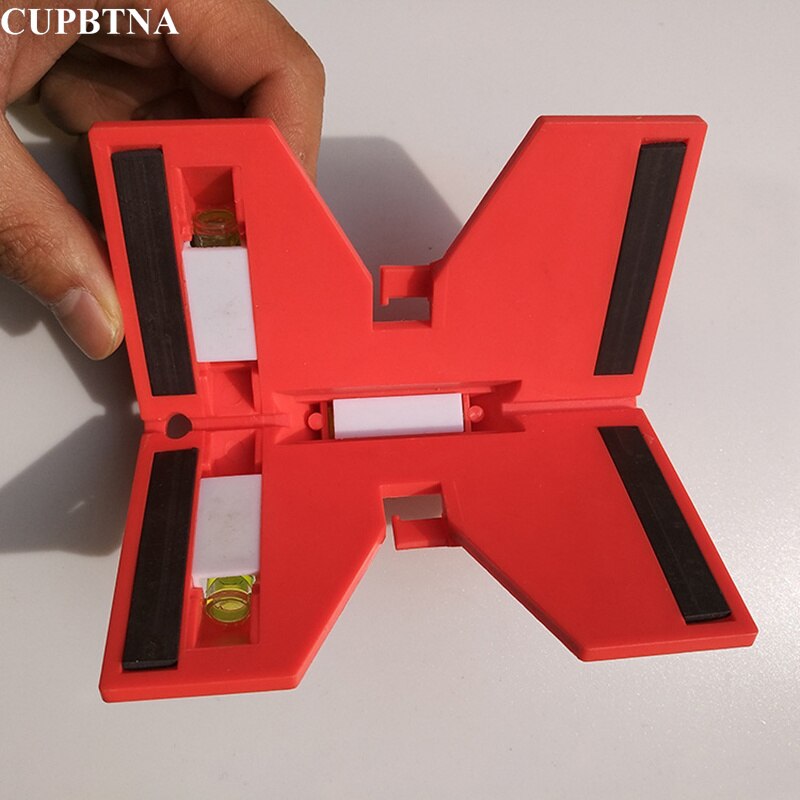 3 Bubbles Precision Foldable Mini Post Angle Spirit Level Tube Angle Meter For Pipes And Wooden Posts