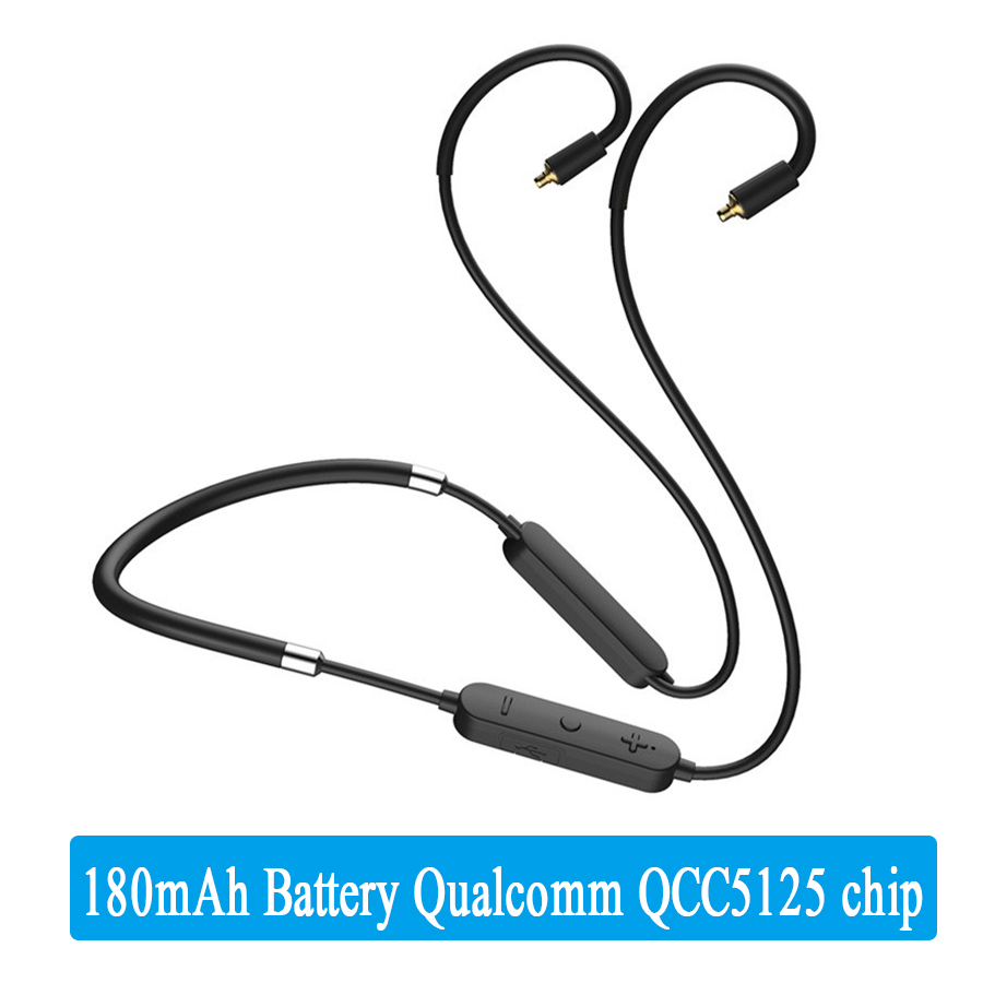 NEUE Qualcomm QCC5125 Chip Für MMCX 0,78 2PIN QDC ZSN IE80 A2DC Bluetooth 5,0 Kopfhörer Upgrade Kabel AptX-HD aptX Adaptive AAC: Militärgrün