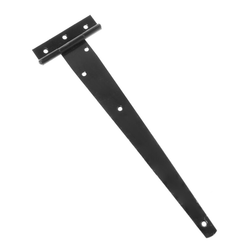 Sort maling t form trekant hængsel skab skur træ dør gate hængsler hardware