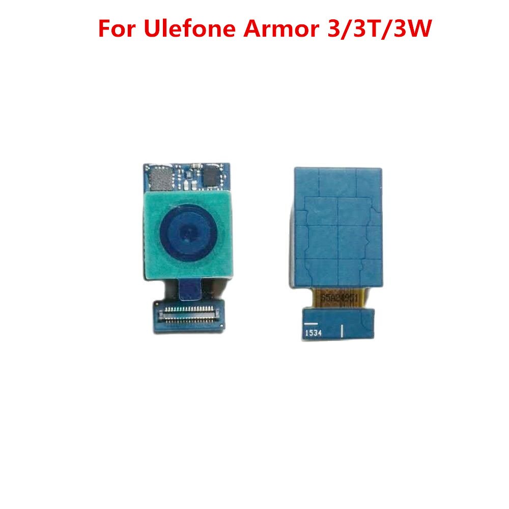 Original para ulefone armadura 3/3t/3w 21.0mp câmera traseira peças de reparo substituição para ulefone armadura 3/3t/3w telefone