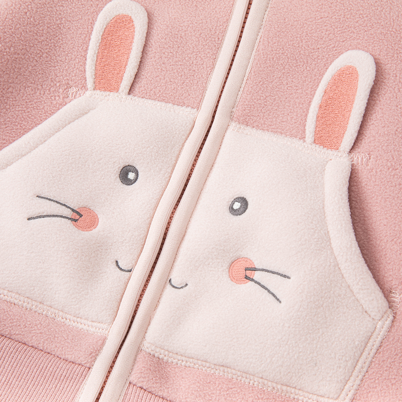 DBX20279-abrigo con bolsillos de dibujos animados para bebé, ropa de abrigo para niño y niña, tops para niño pequeño, unisex