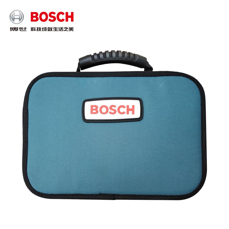 BOSCH power tool packaging, BOSCH brand original tool bag length 315mm width 220mm height 90mm blue tool bag