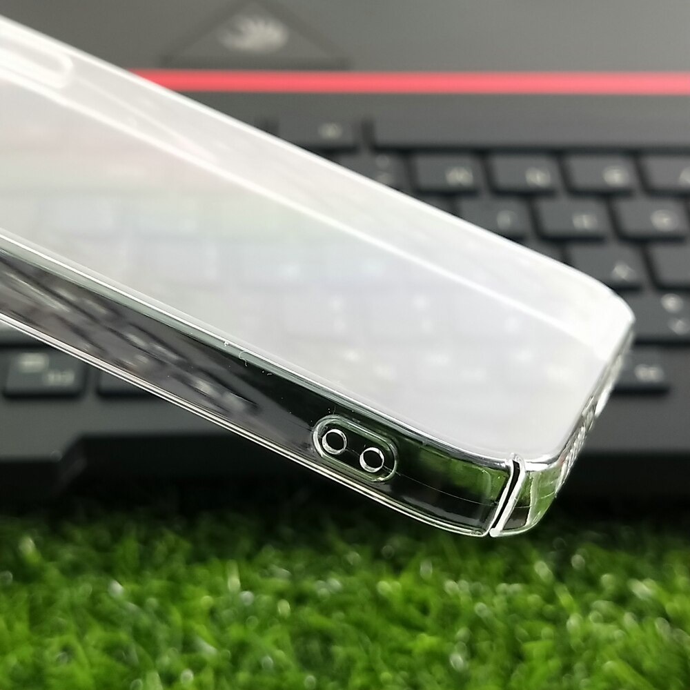 Iphone 12 mini hoesje voor apple iphone 12 pro max doorzichtige telefoonhoes achterkant harde pc-hoes beschermende schaal