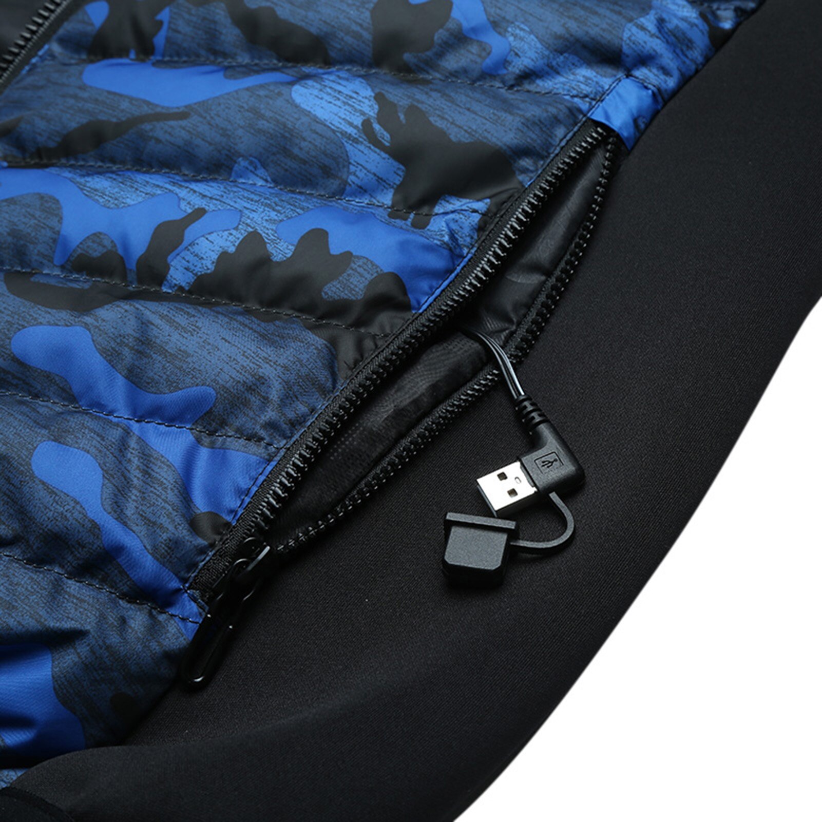 Warme heren winter usb infrarood verwarming vest flexibele elektrische thermische vest vis wandelen outdoor jassen fietsen motorfiets