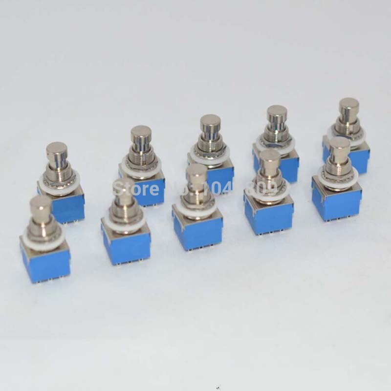 9PIN 3PDT Foot Switch For DIY Guitar Effects Pedal True Bypass