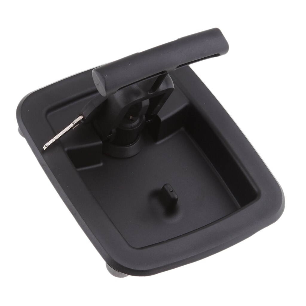 Square Black Plastic Flush Slam Latch Hatch For Boat Caravan