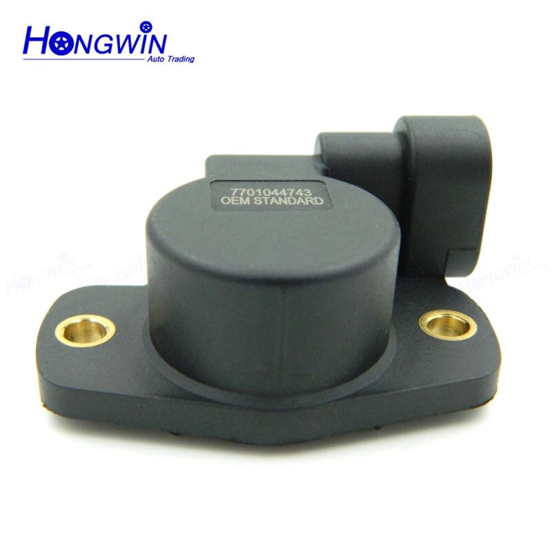 Sensor de posición del acelerador 7701044743 (Sensor TPS) compatible con Renault Clio Fiat Magane Scenic Fait Alfa-Romeo Lancia 7714824 77077710